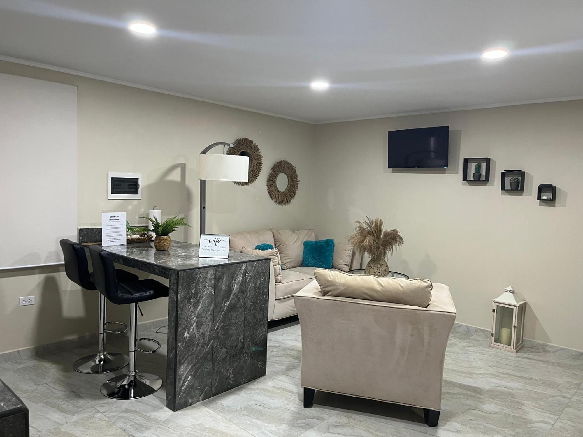 Cozy 1-Bedroom Apartment Minutes Away Drive To Mangel Halto Beach Savaneta Экстерьер фото